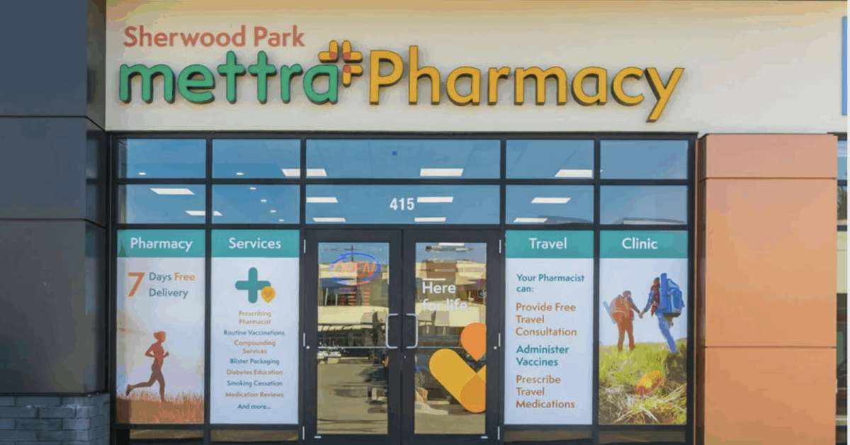 Mettra Pharmacy Sherwood Park